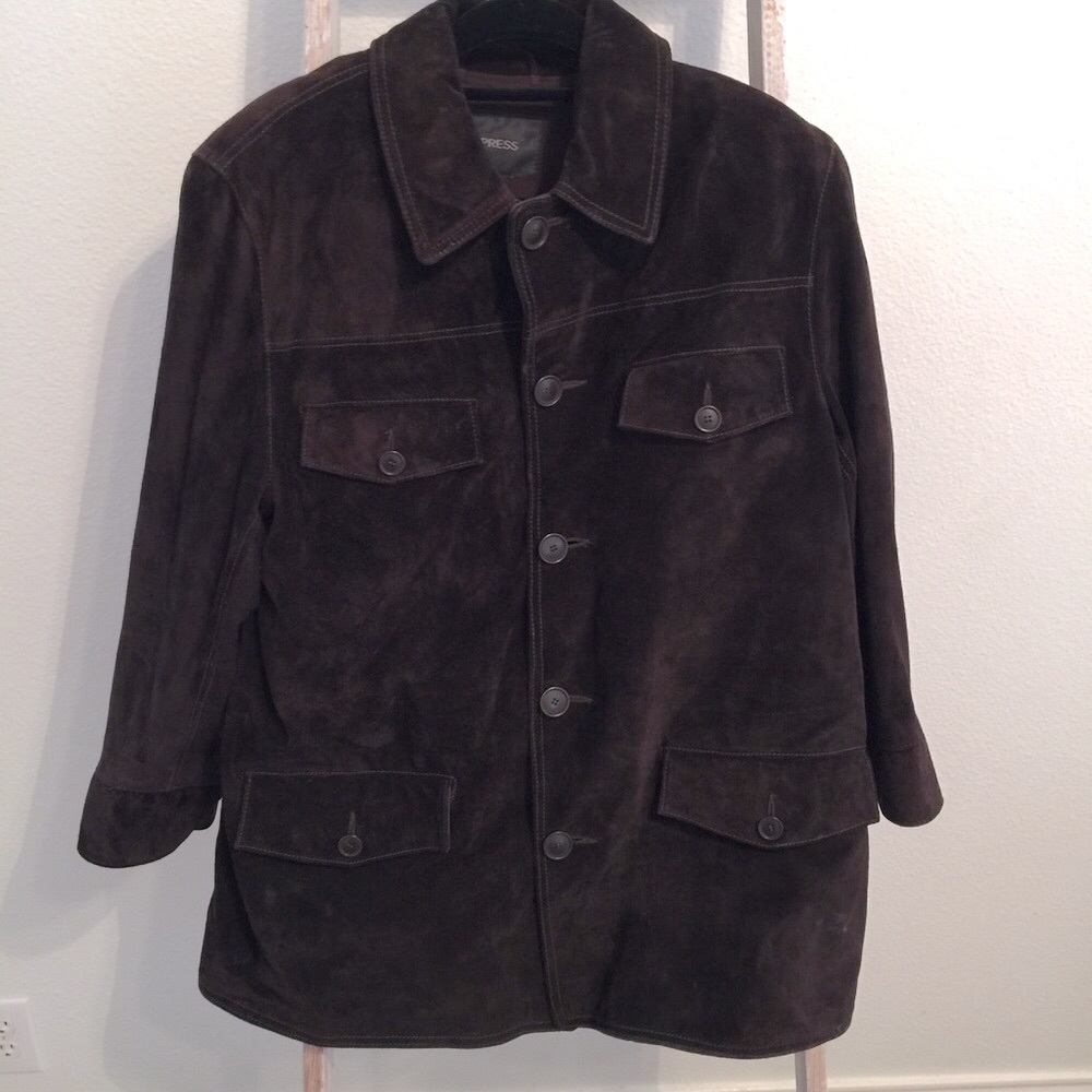 Express Genuine Suede Jacket